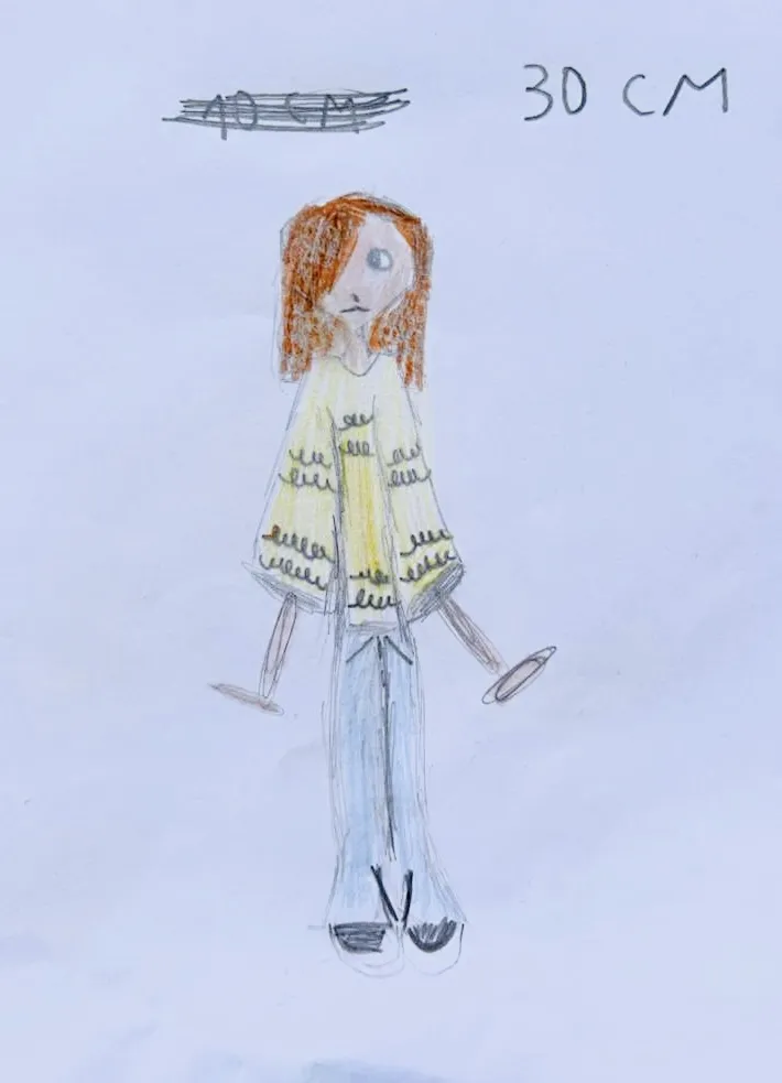 Drawing of The Doll